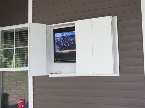 outdoor tv enclosures